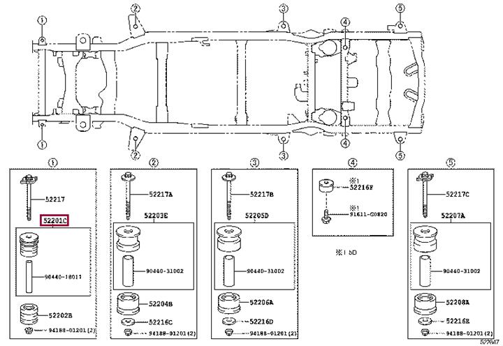 Buy Toyota 52201-60090 at a low price in United Arab Emirates!