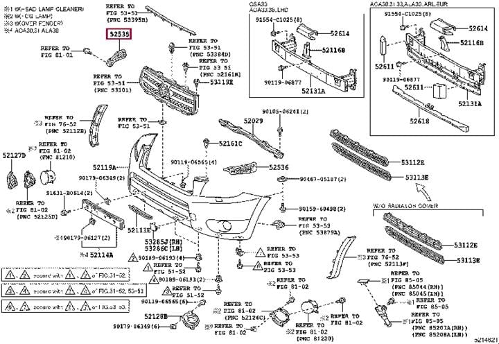 Buy Toyota 52535-42021 at a low price in United Arab Emirates!