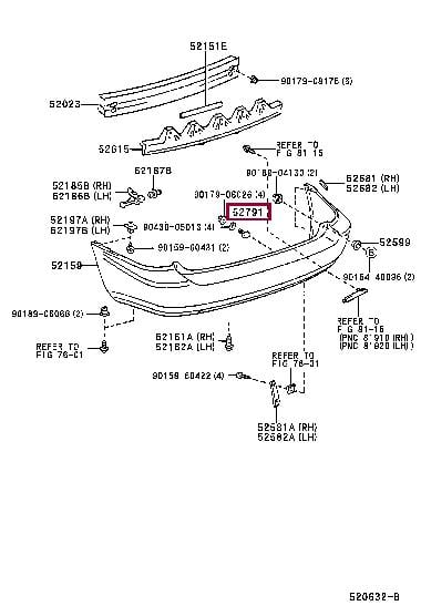 5279133010 Toyota Auto part