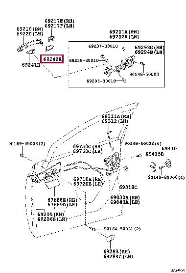 6924248050 Toyota Cover