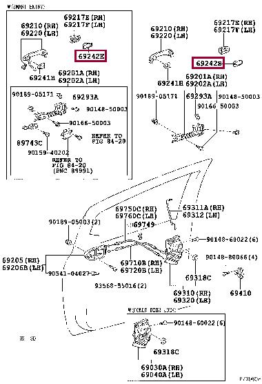6924252020 Toyota Gasket