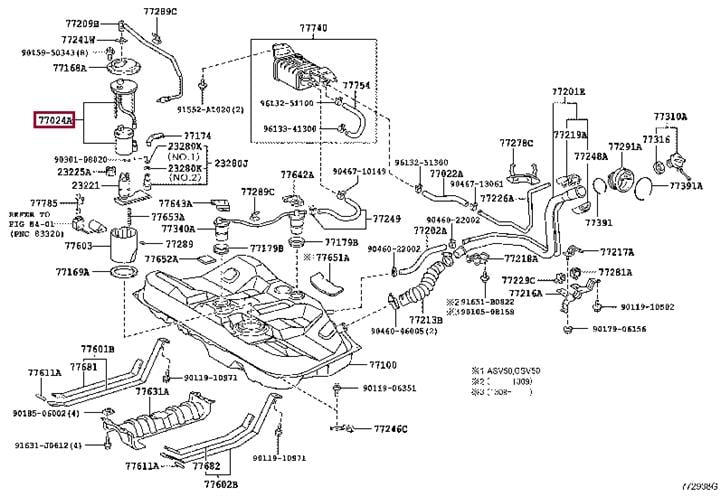 Buy Toyota 77024-33090 at a low price in United Arab Emirates!