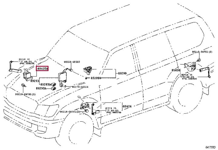 Toyota 89405-60012 Body level sensor 8940560012 8940560012 Toyota Body level sensor