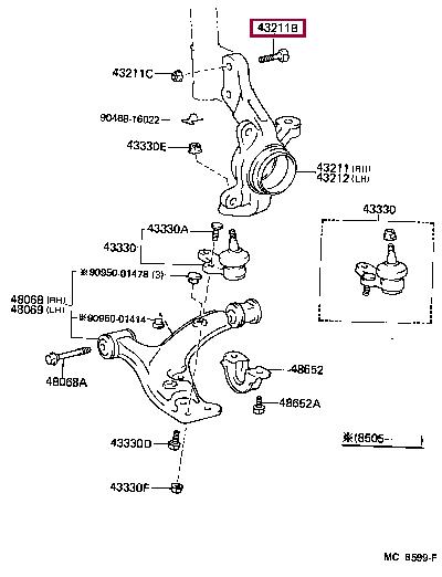 9010515001 Toyota Bolt