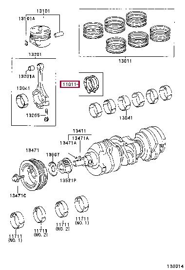 Buy Toyota 11011-20020 at a low price in United Arab Emirates!
