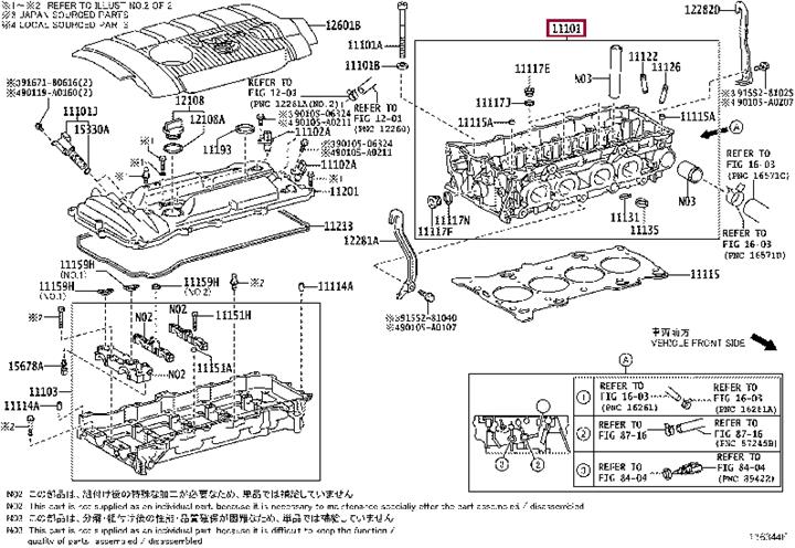 1110139776 Toyota Cylinderhead (exch)