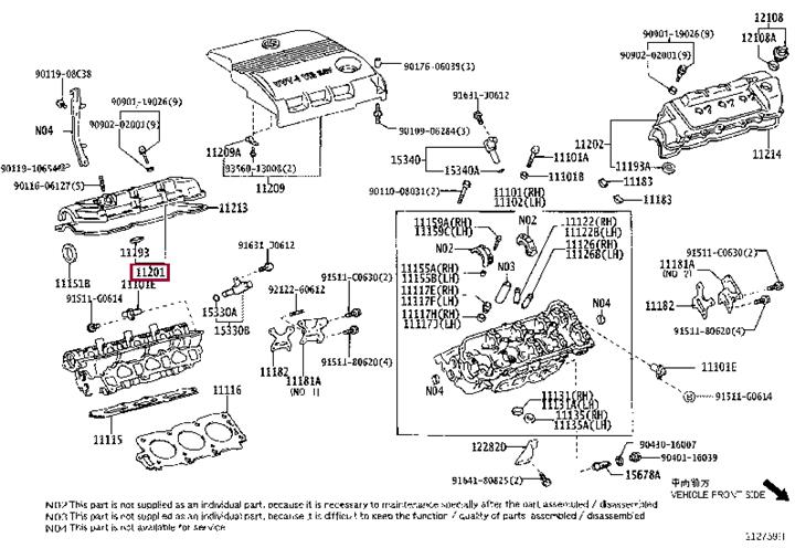 1120120100 Toyota Auto part
