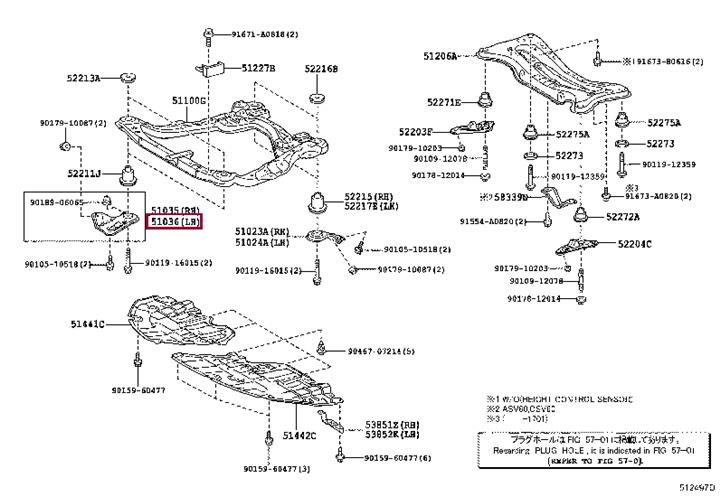 5103633030 Toyota Holder, dryer