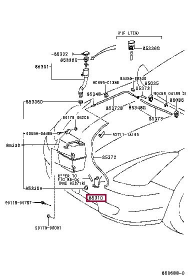 Toyota 85330-35080 Auto part 8533035080 8533035080 Toyota Auto part