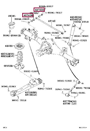 Toyota 90043-85149 Silent block 9004385149