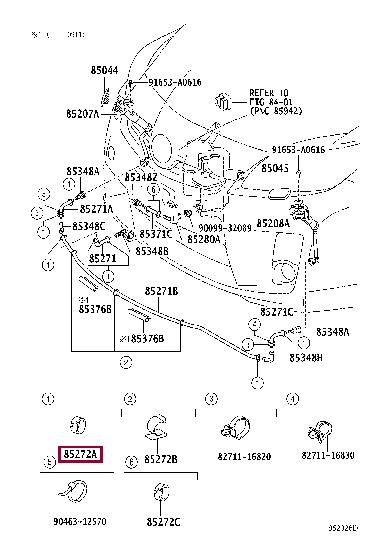 Clamp Toyota 90075-91002