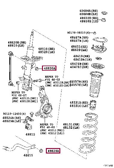 9017912151 Toyota Nut