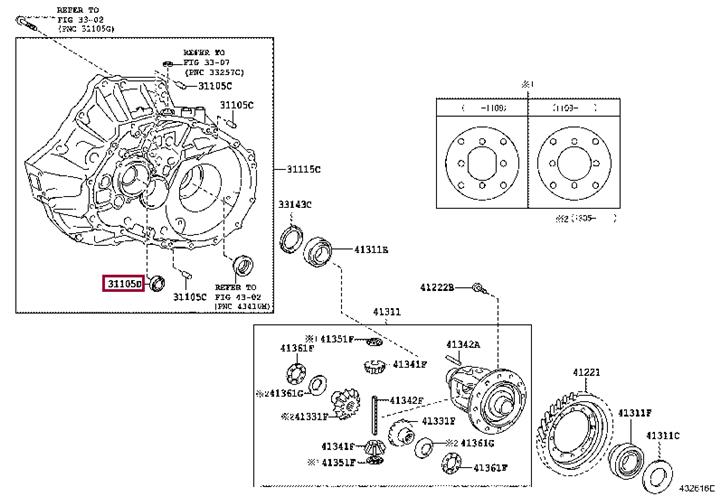 9031127010 Toyota Oil seal