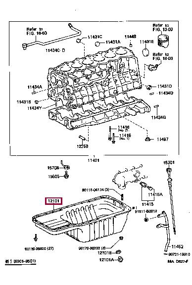1210117071 Toyota Oil Pan