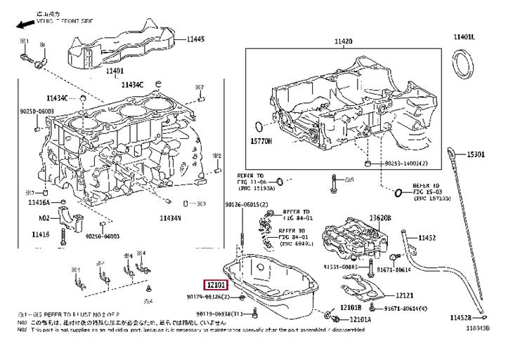 1210136060 Toyota Oil Pan