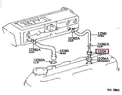 1220435040 Toyota Valve