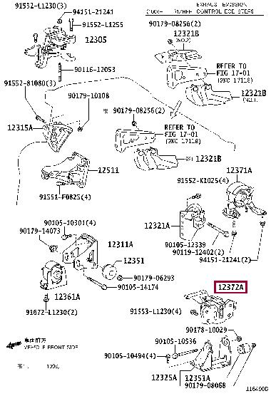 1237237150 Toyota Engine mount