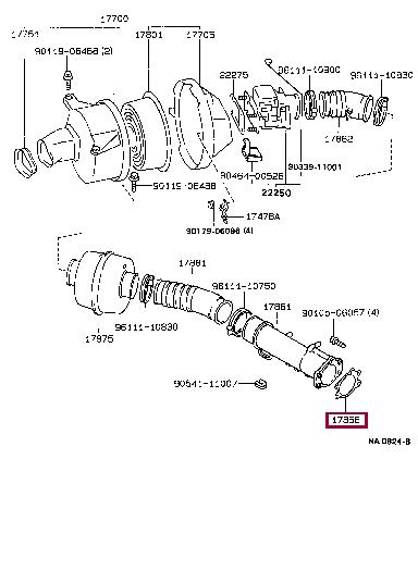 1785670020 Toyota GASKET THROTTLE BODY