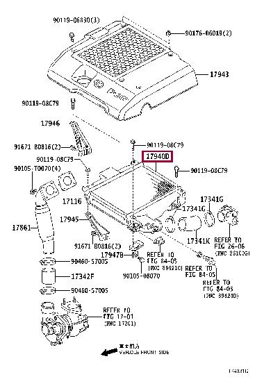 Toyota 17940-0L060 Auto part 179400L060 179400L060 Toyota Auto part