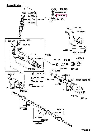 Toyota 90311-19007 O-ring 9031119007 9031119007 Toyota O-ring