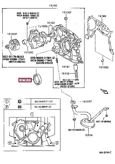 Buy Toyota 90311-42026 at a low price in United Arab Emirates!