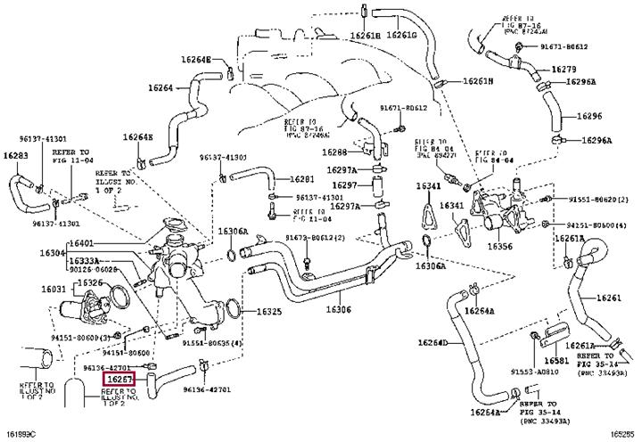 1626731021 Toyota Pipe branch