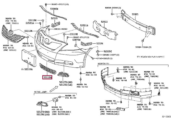 Buy Toyota 53112-06010 at a low price in United Arab Emirates!