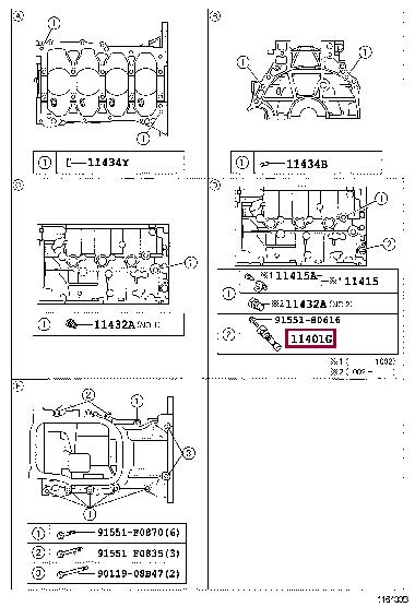 Toyota 90919-A5004 Crankshaft position sensor 90919A5004