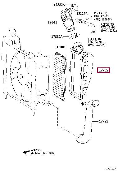 1770540120 Toyota Air cleaner filter box