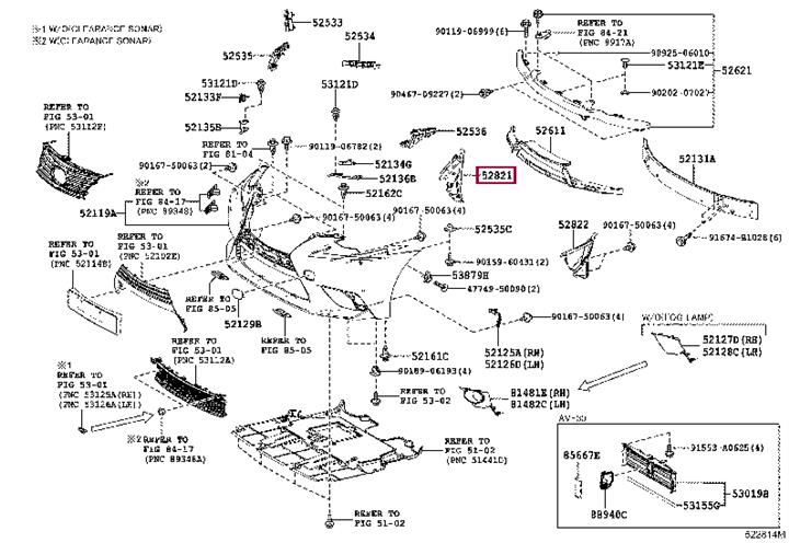Buy Toyota 52821-53030 at a low price in United Arab Emirates!