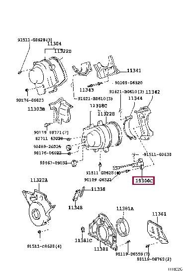 1930050020 Toyota Camshaft position sensor