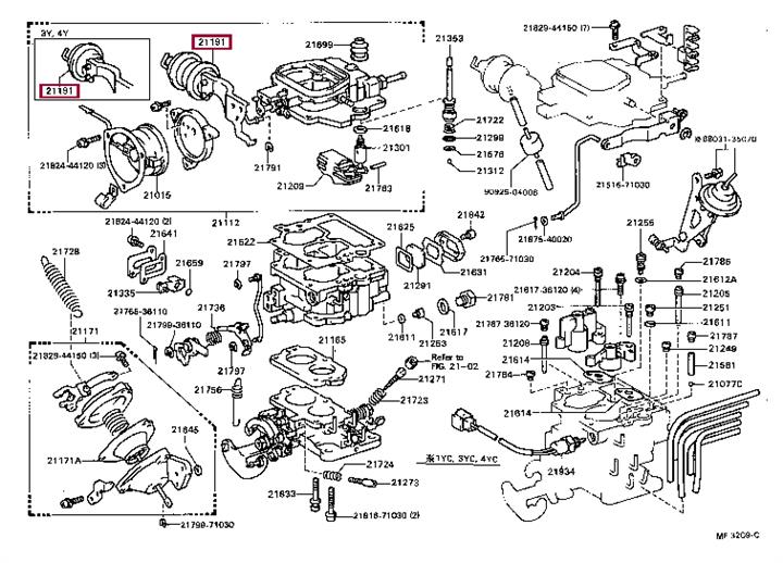 2103971030 Toyota Piston