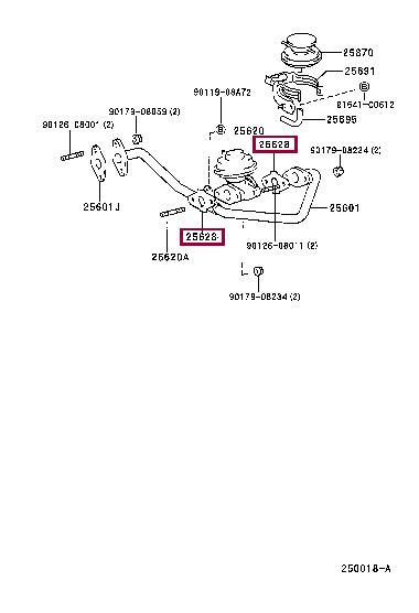 2562875010 Toyota Gasket