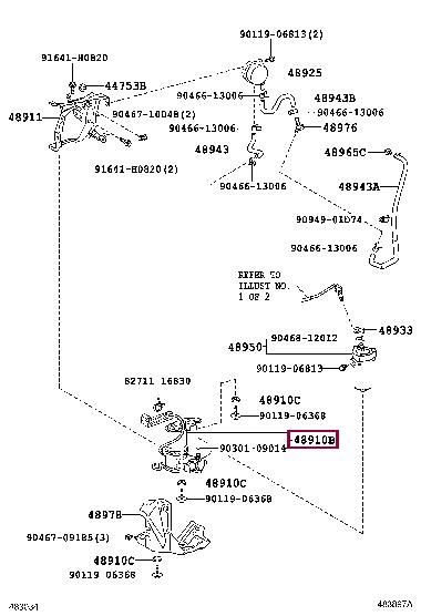 Toyota 48910-60040 COMPRESSOR ASSY HEI 4891060040