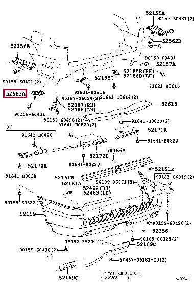5256360030 Toyota Auto part