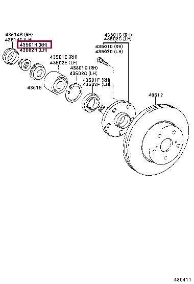 Toyota 90179-22022 SHAFT SEALS SINGLE 9017922022 9017922022 Toyota SHAFT SEALS SINGLE