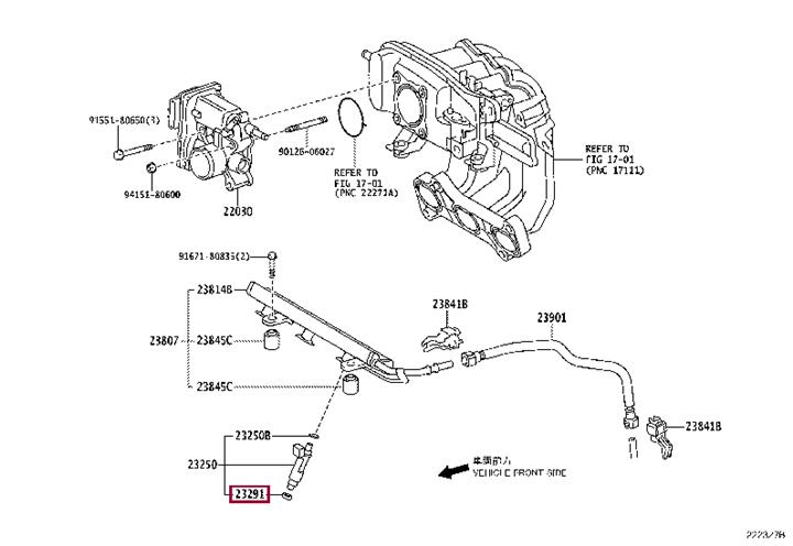 2329187701 Toyota INSULATOR, INJECTOR