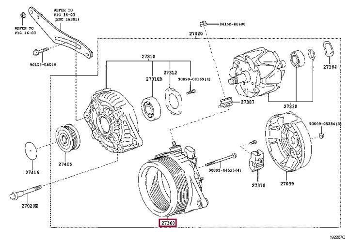 Toyota 27360-33110 COIL ASSY, 2736033110 2736033110 Toyota COIL ASSY,