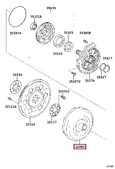 3200007010 Toyota Hydraulic unit