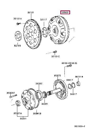 3200022220 Toyota Hydraulic unit