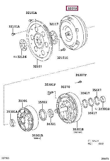 3200030440 Toyota Hydraulic unit