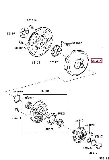 3200032160 Toyota Hydraulic unit