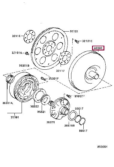 3200048011 Toyota Hydraulic unit
