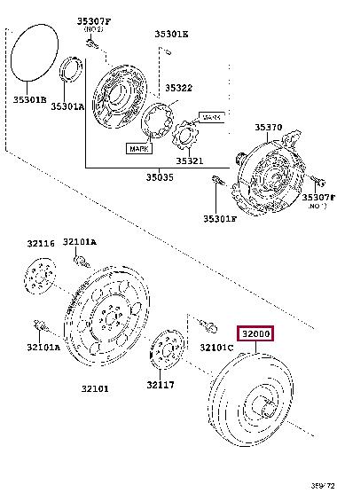 3200048050 Toyota Hydraulic unit