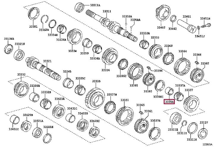 Buy Toyota 3335A-20010 at a low price in United Arab Emirates!