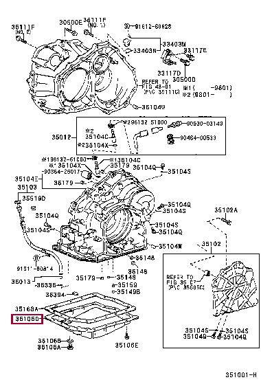 3510633030 Toyota Oil Pan