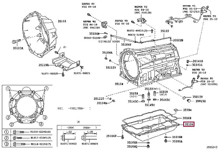 3510660220 Toyota Oil Pan