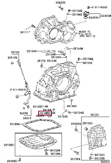 3514921010 Toyota Auto part