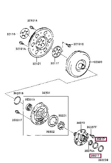 3561352020 Toyota Seal Ring