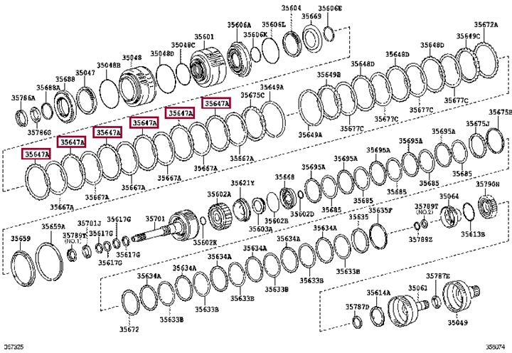 3564760020 Toyota Friction disc